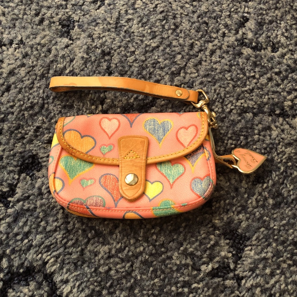 Dooney and Bourke Pink Wristlet